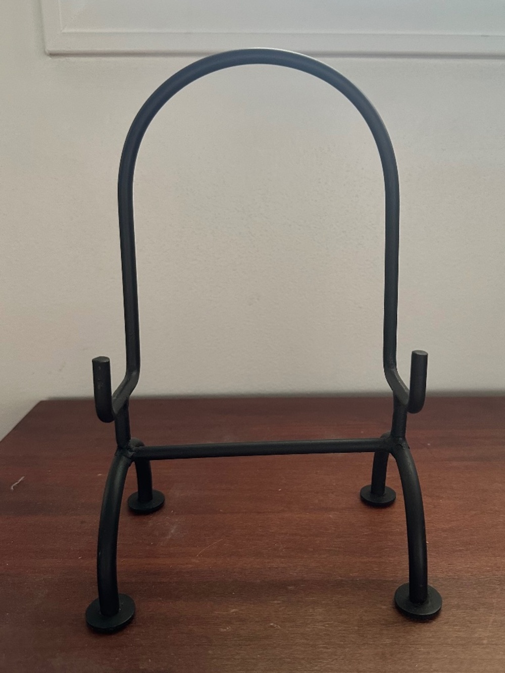 Black Iron book cookbook photo frame display holder